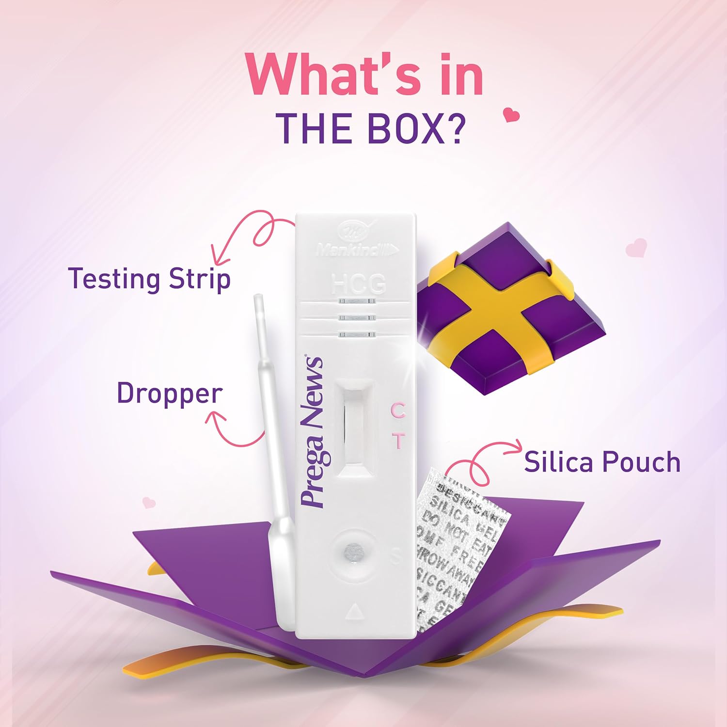 Hcg Pregnancy Test Kit whats in the box