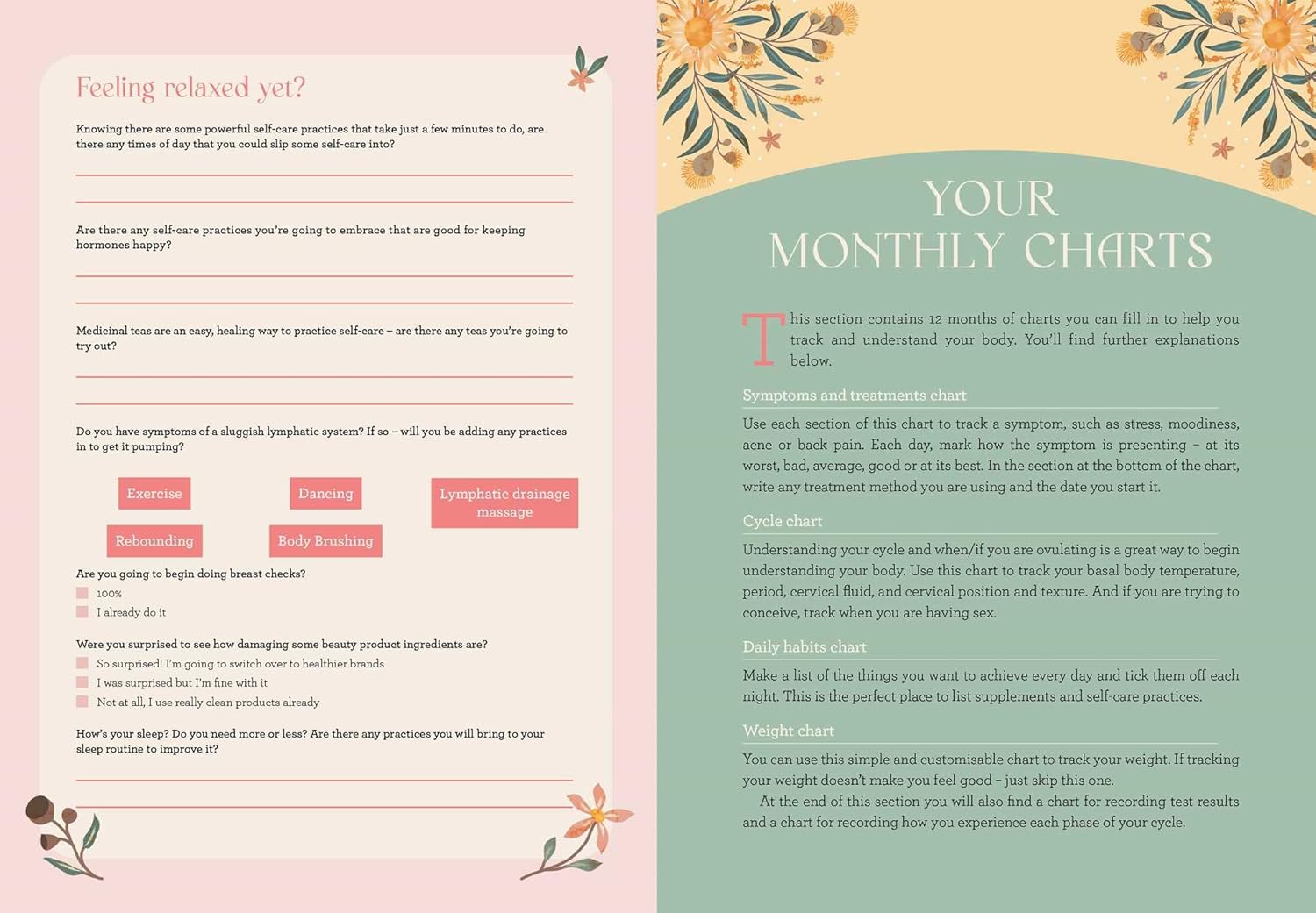 My Wellness Journal- Connect to Your Body, Balance Your Hormones, Improve Your Health