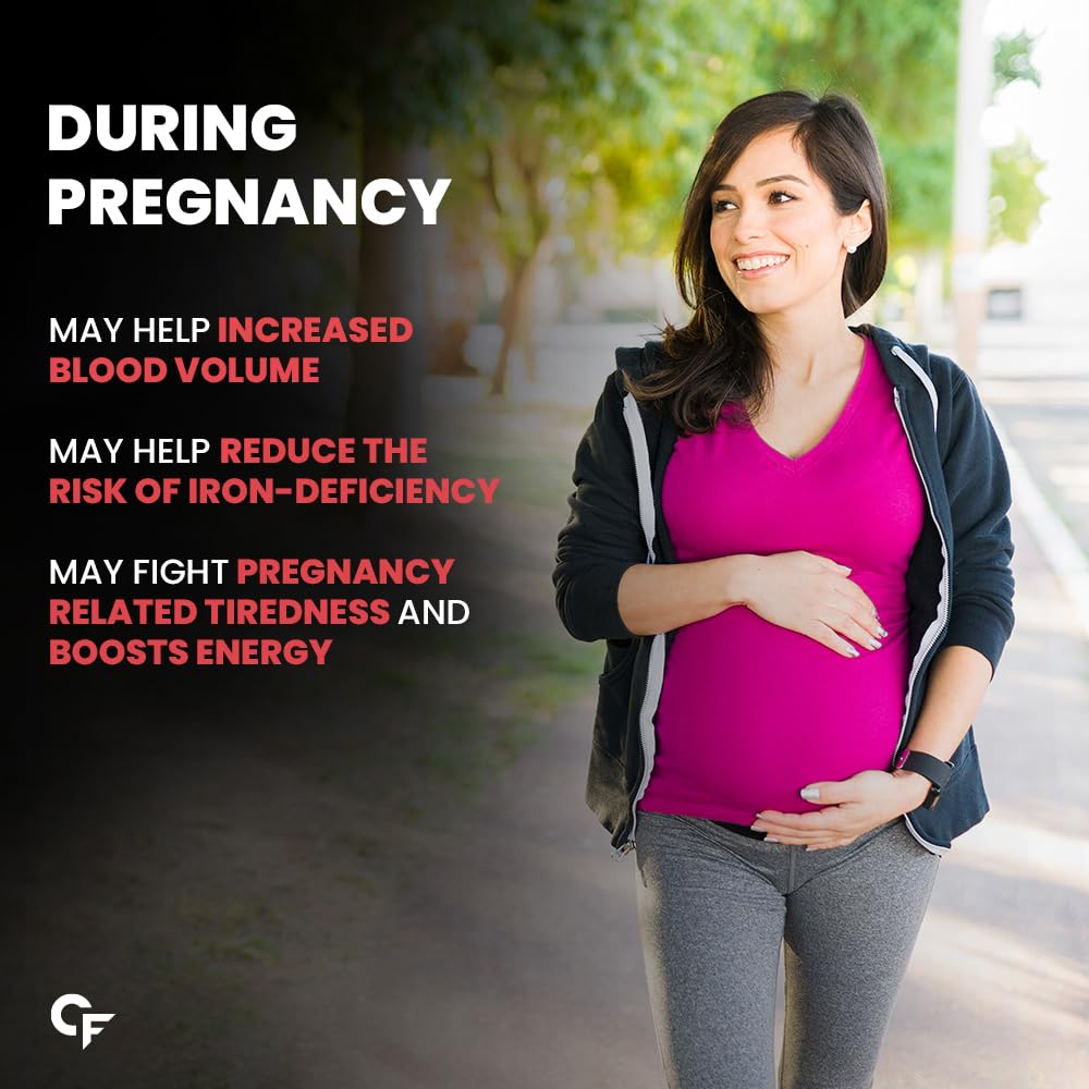 Carbamide Forte Chelated Iron with Vitamin C, B12, Folic Acid & Zinc use for pregnancy